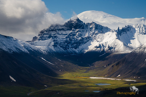 Valley below Mt. Wrangell