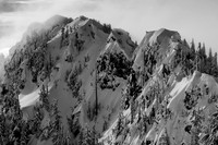 Snowy ridge
