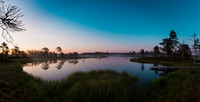 Dawn panorama at Kauhalammi