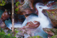 Meandering gorge