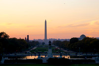 Sunset at the Mall