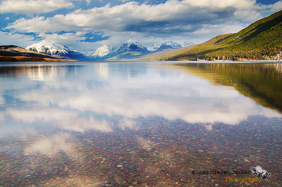 Lake reflections